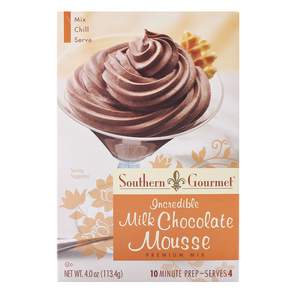 Southern Gourmet 優質混合令人難以置信的牛奶巧克力慕斯, 1個, 113.4克