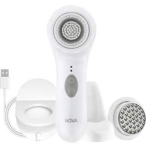 NOVA Bonus 敏感刷頭和淋浴盒, 白色的, 單品