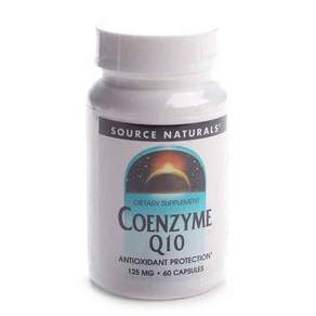 SOURCE NATURALS 輔酶Q10 膠囊 125mg, 60顆, 1罐