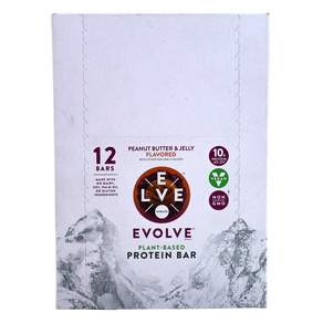 EVOLVE 花生果凍蛋白棒 12入, 1個, 624克