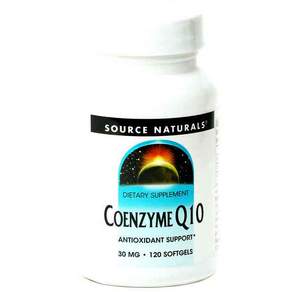 SOURCE NATURALS 輔酶Q10膠囊 30mg, 1罐, 120顆