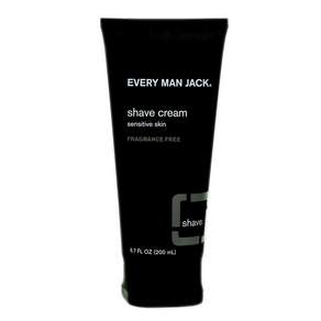 EVERY MAN JACK 敏感肌膚適用刮鬍膏 無香款, 1個, 200ml