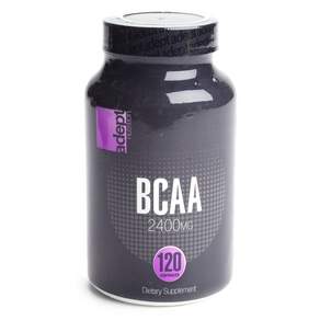 ADEPT NUTRITION BCAA 2400 毫克膠囊, 120 件, 1個