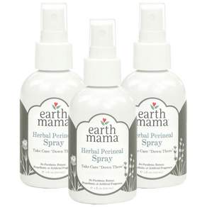 earth mama 私密處護理噴霧, 3份, 120ml