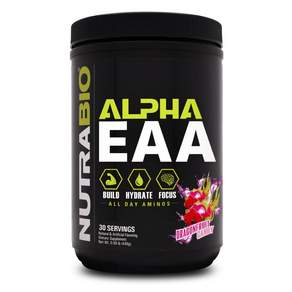 NUTRABIO Alpha EAA胺基酸粉 火龍果糖果口味, 1個, 446g