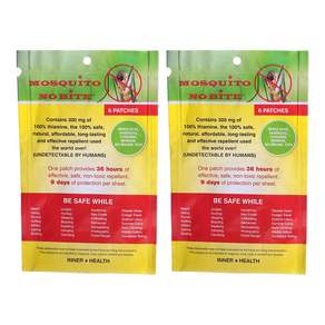 Inner Health Mosquito No Bite Pest Repellent Patch, 12件