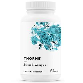 Thorne Research 抗壓力維生素B群素食膠囊, 1罐, 60 粒