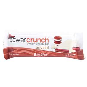 Power Crunch Original乳清蛋白能量棒 紅絲絨蛋糕口味, 1入, 40g