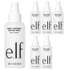 e.l.f. 椰子定妝噴霧, 6入, 80ml