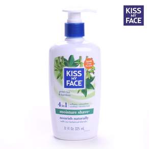 Kiss My Face 4 合 1 保濕剃須膏, 1個, 325ml