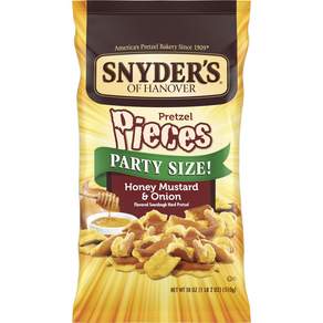 SNYDER'S 蝴蝶餅乾派對包 蜂蜜芥末洋蔥口味, 1包, 510g