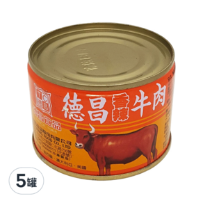 德昌 香辣牛肉罐, 180g, 5罐