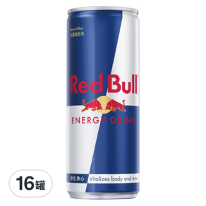 Red Bull 紅牛 能量飲料, 250ml, 16罐