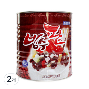 Sogyo刨冰紅豆罐頭, 3kg, 2個