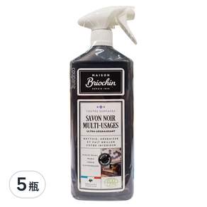 Briochin 碧歐馨 多功能黑皂液, 750ml, 5瓶