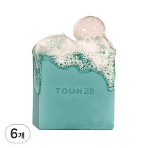 TOUN28 V1清爽頭皮藍色洗髮皂, 6個, 100g