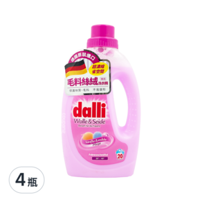 dalli 達麗 洗衣精 毛料絲絨, 1.1L, 4瓶