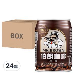 MR.BROWN 伯朗咖啡, 240ml, 24罐