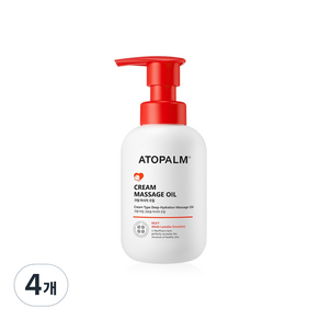 ATOPALM 愛多康 奶油按摩油, 200ml, 4個