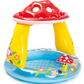 INTEX 孩童款香菇造型游泳池, 蘑菇款(嬰兒小水池)
