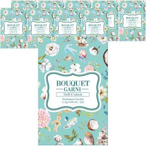 BOUQUET GARNI 衣櫥香氛袋 棉花香, 2.3g, 10入