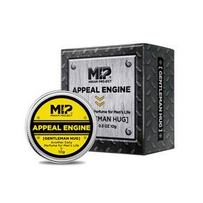 MIP Appeal Engine Gentleman Hug 男士專用固體香水 紳士香, 10g, 1罐