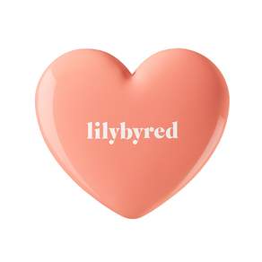 lilybyred 甜美心型腮紅膏 3.5g, 01 蜜桃粉, 1個