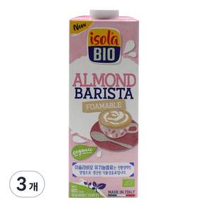 isola BIO 杏仁奶, 3個, 1L