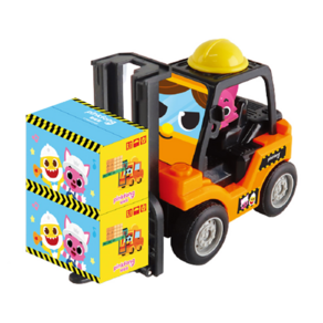 pinkfong 碰碰狐 迷你工程車系列玩具, 堆高機, 1組