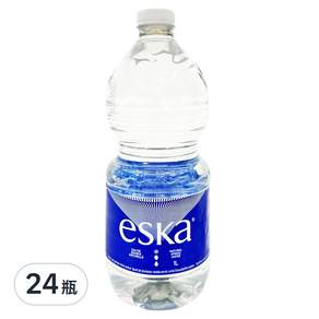 加拿大 eska 天然冰川水, 1L, 24瓶