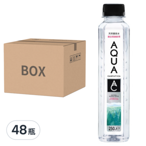 AQUA CARPATICA 喀爾巴阡 天然礦泉水, 250ml, 48瓶