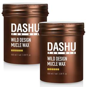 DASHU 男士清爽動感髮蠟, 100ml, 2罐