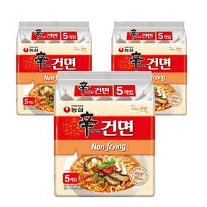 Nongshim 農心 韓國境內版 非油炸辛拉麵, 15包