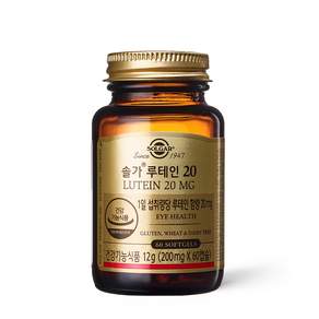 SOLGAR 葉黃素膠囊 60入, 60顆, 1罐