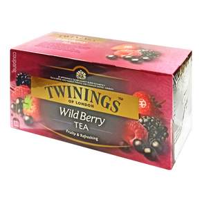 TWININGS 唐寧茶 綜合野莓茶 盒裝, 2g, 25包, 1盒