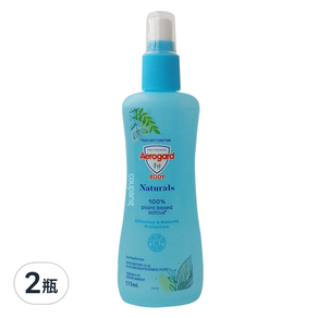 Aerogard 澳樂家 天然防蚊噴霧清新型, 175ml, 2瓶