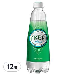 特萊維樂天七星原味碳酸水, 12個, 500ml