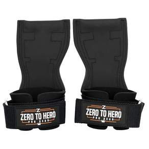 ZERO TO HERO 可拆式專業護腕左+右手, 黑色, 1組