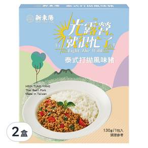 新東陽 泰式打拋風味豬, 130g, 2盒