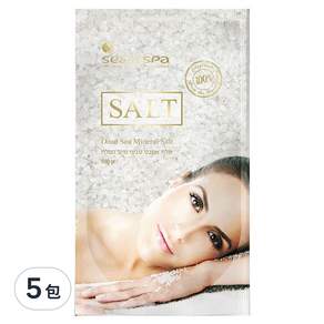 sea of spa 全天然死海礦物鹽, 500g, 5包