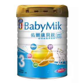 unikid 佑爾康貝親 幼兒成長羊奶粉 OPO PLUS 3號 1-3歲, 800g, 1罐