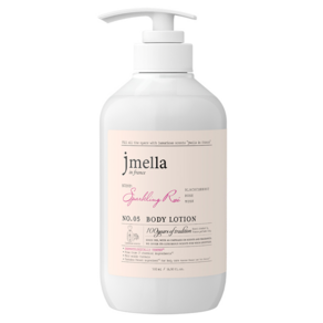 jmella 法式漫舞香水身體乳液 No.05 Sparkling Rose, 500ml, 1瓶