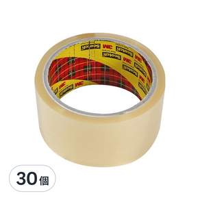 3M Scotch 封箱膠帶 48mm x 90碼 3010-6, 透明, 30個