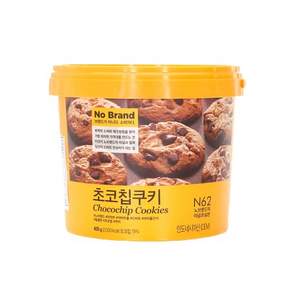 No Brand 巧克力豆風味餅乾, 400g, 1桶