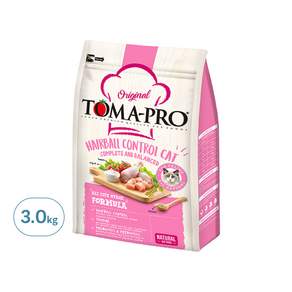 TOMA-PRO 優格 成幼貓 化毛高纖配方, 3kg, 1袋