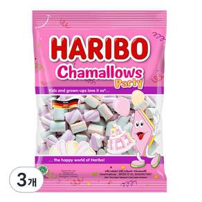 HARIBO 哈瑞寶 莎馬樓派對棉花糖, 3個, 150g