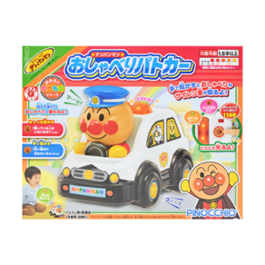 日本 PiNOCCHiO ANPANMAN 麵包超人 有聲警車 新, 1入