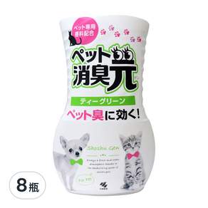 小林製藥 消臭元 室內強力除臭 寵物專用, 400ml, 8瓶