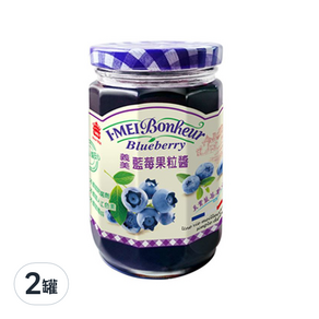 義美 果粒醬 藍莓, 300g, 2罐