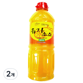 伊恩柚子醬汁, 900ml, 2個